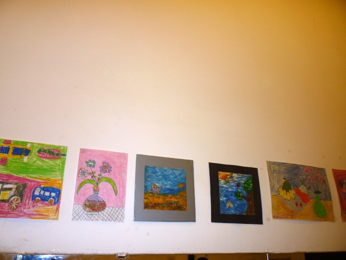Tác phẩm của các em nhỏ Trung tâm nghệ thuật Solart
